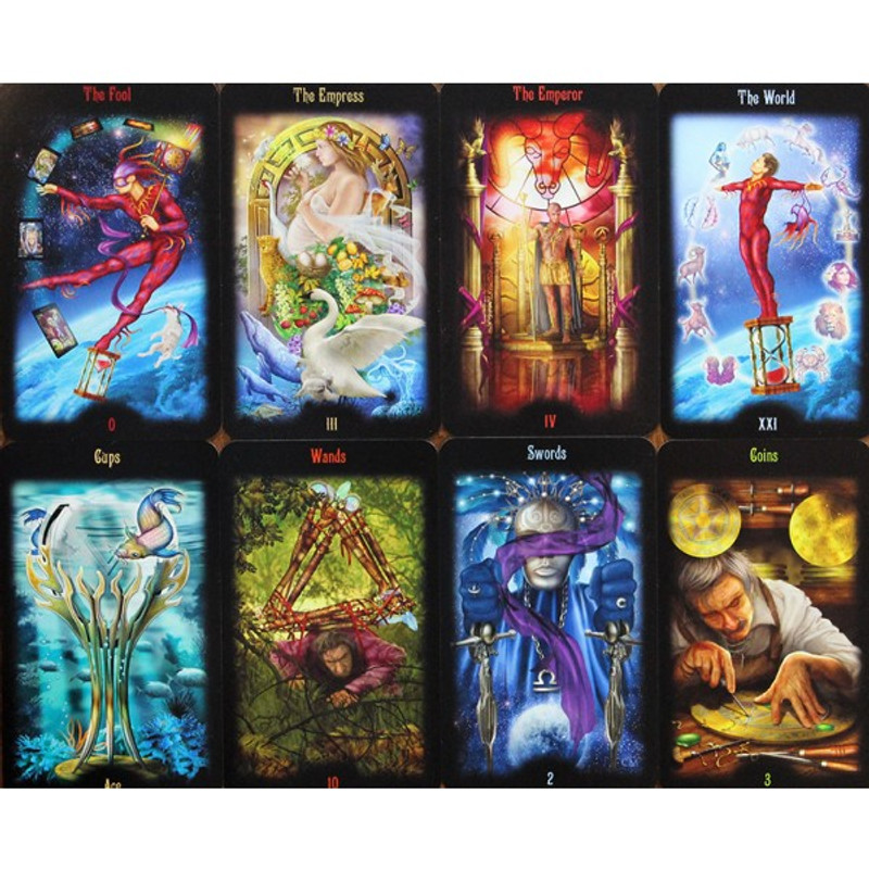 The Magician trong Legacy of The Divine Tarot - Bậc Thầy Tri Thức